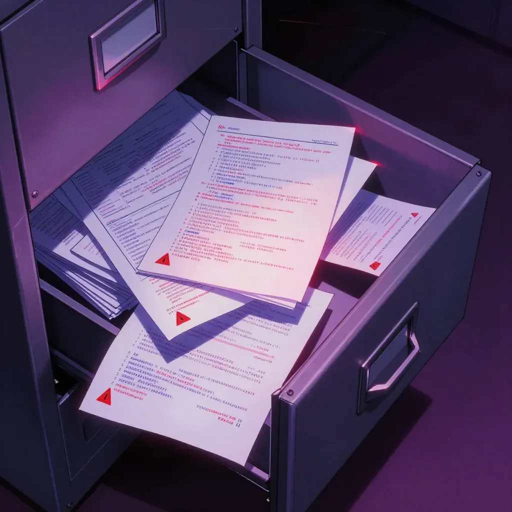 The indexer was indexing everything — not just the vault