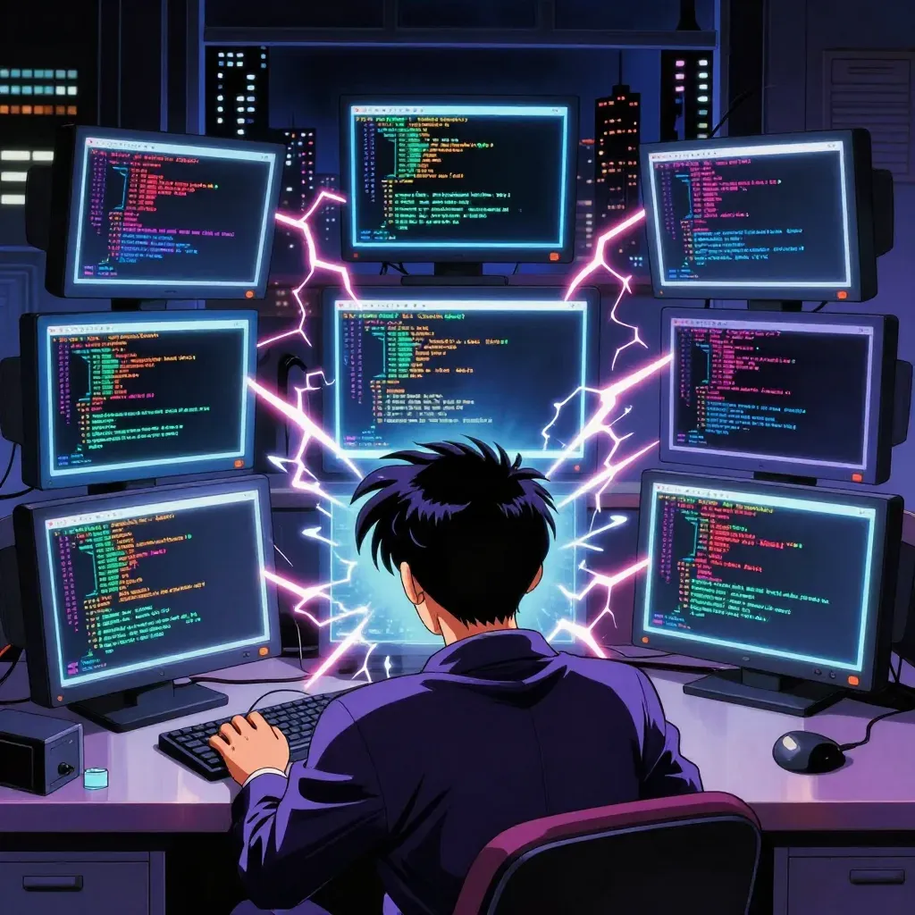 The big bang — 20+ commits in one day